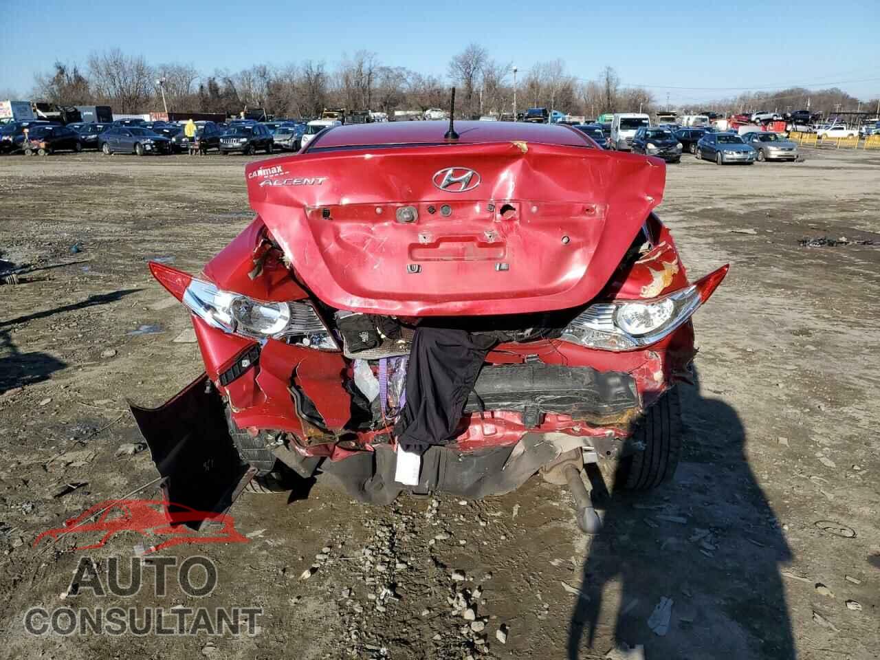 HYUNDAI ACCENT 2013 - KMHCU4AE8DU463243