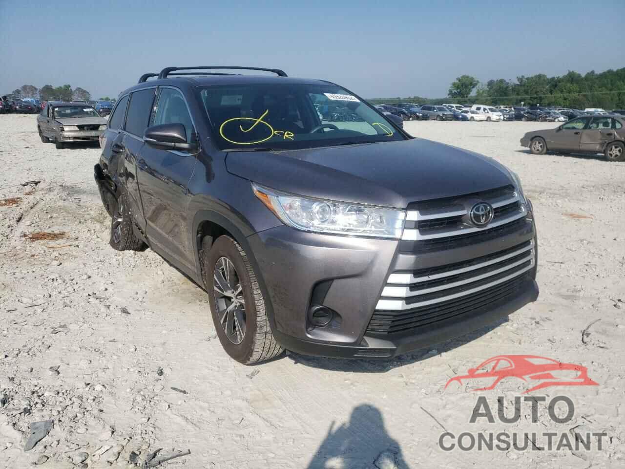 TOYOTA HIGHLANDER 2019 - 5TDZARFHXKS046506