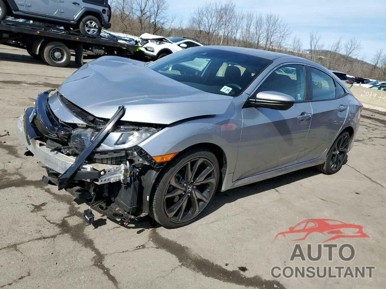 HONDA CIVIC 2019 - 2HGFC2F80KH551524