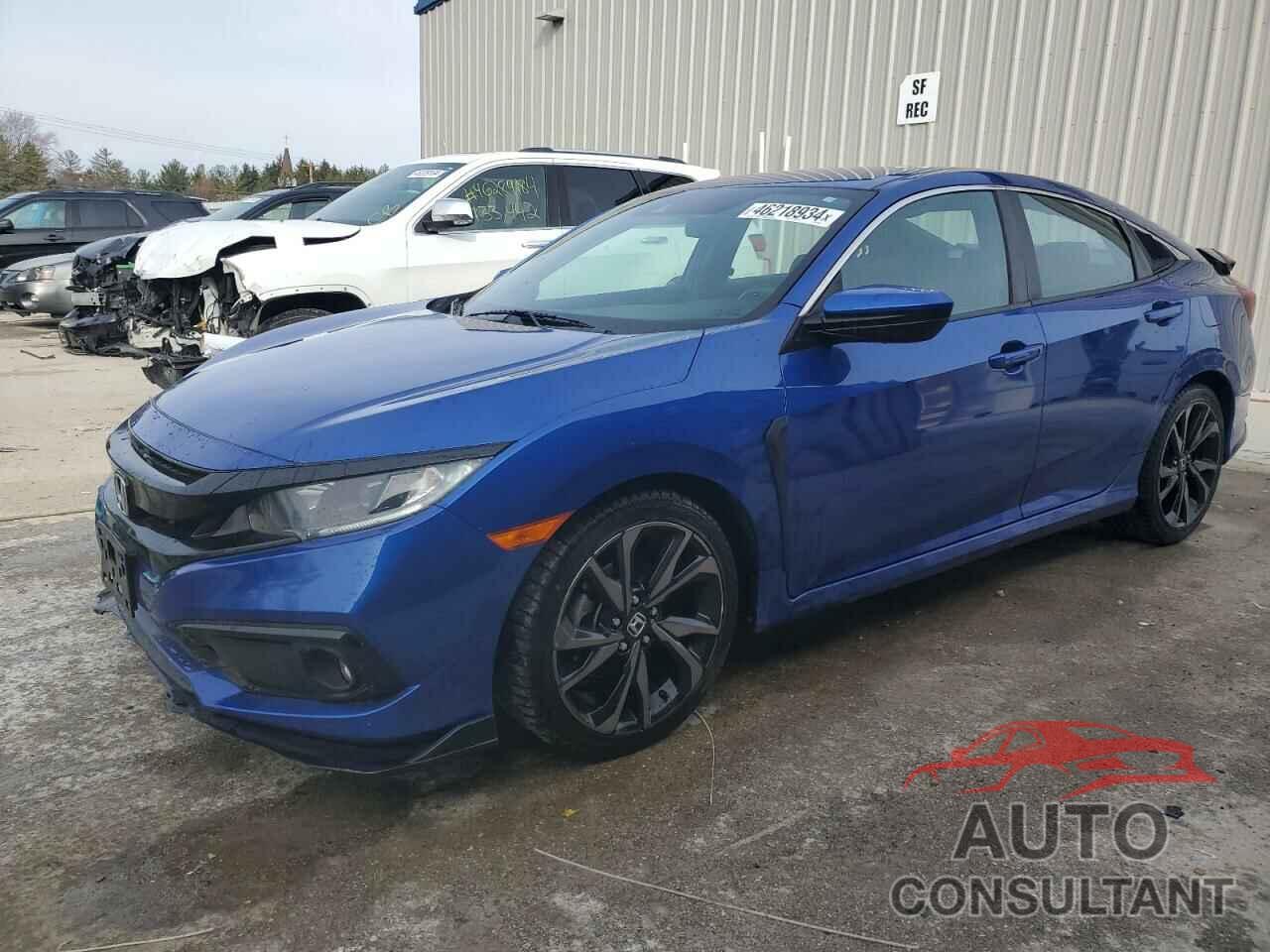 HONDA CIVIC 2019 - 2HGFC2F82KH604644