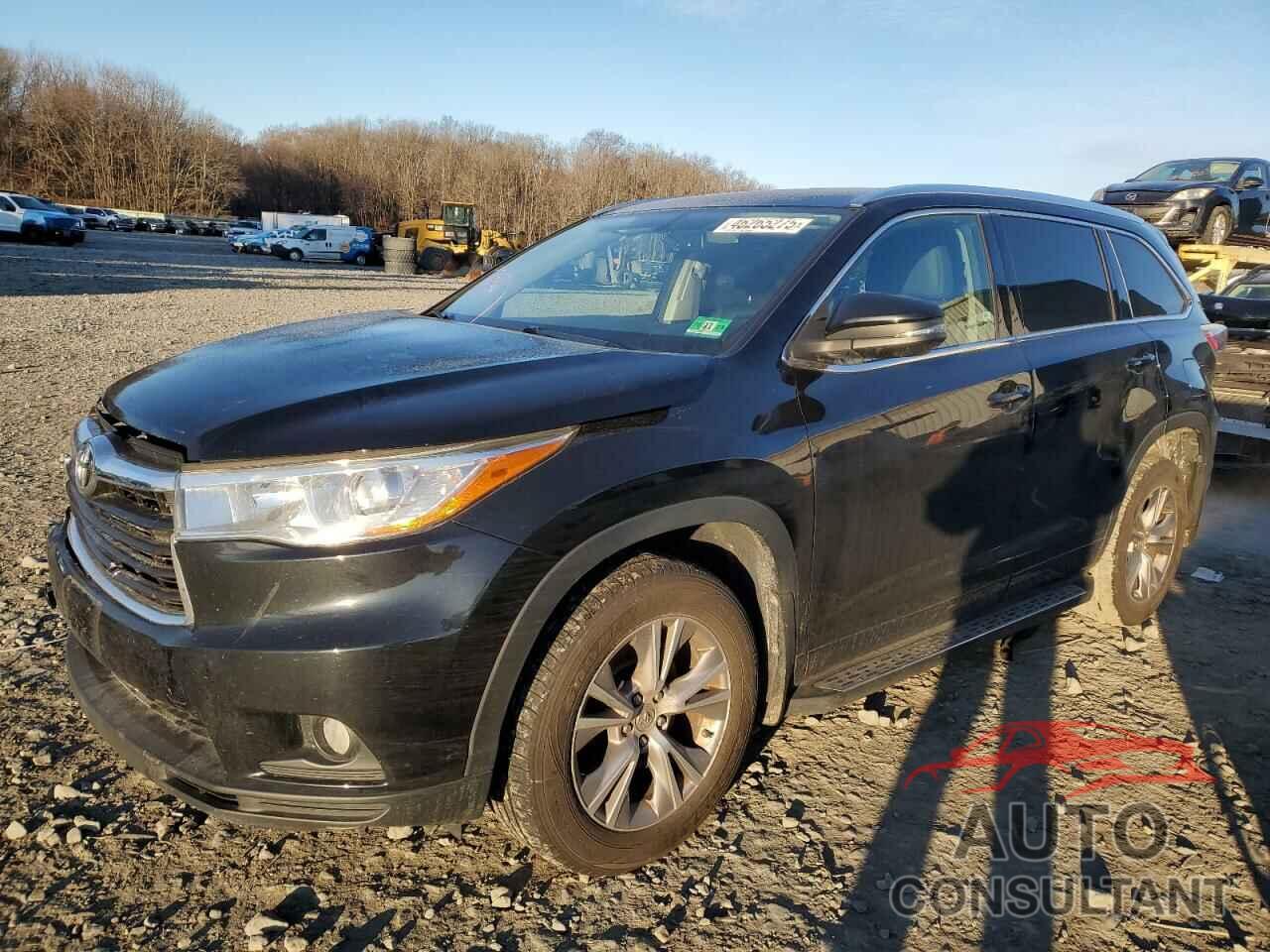 TOYOTA HIGHLANDER 2015 - 5TDJKRFH1FS091205