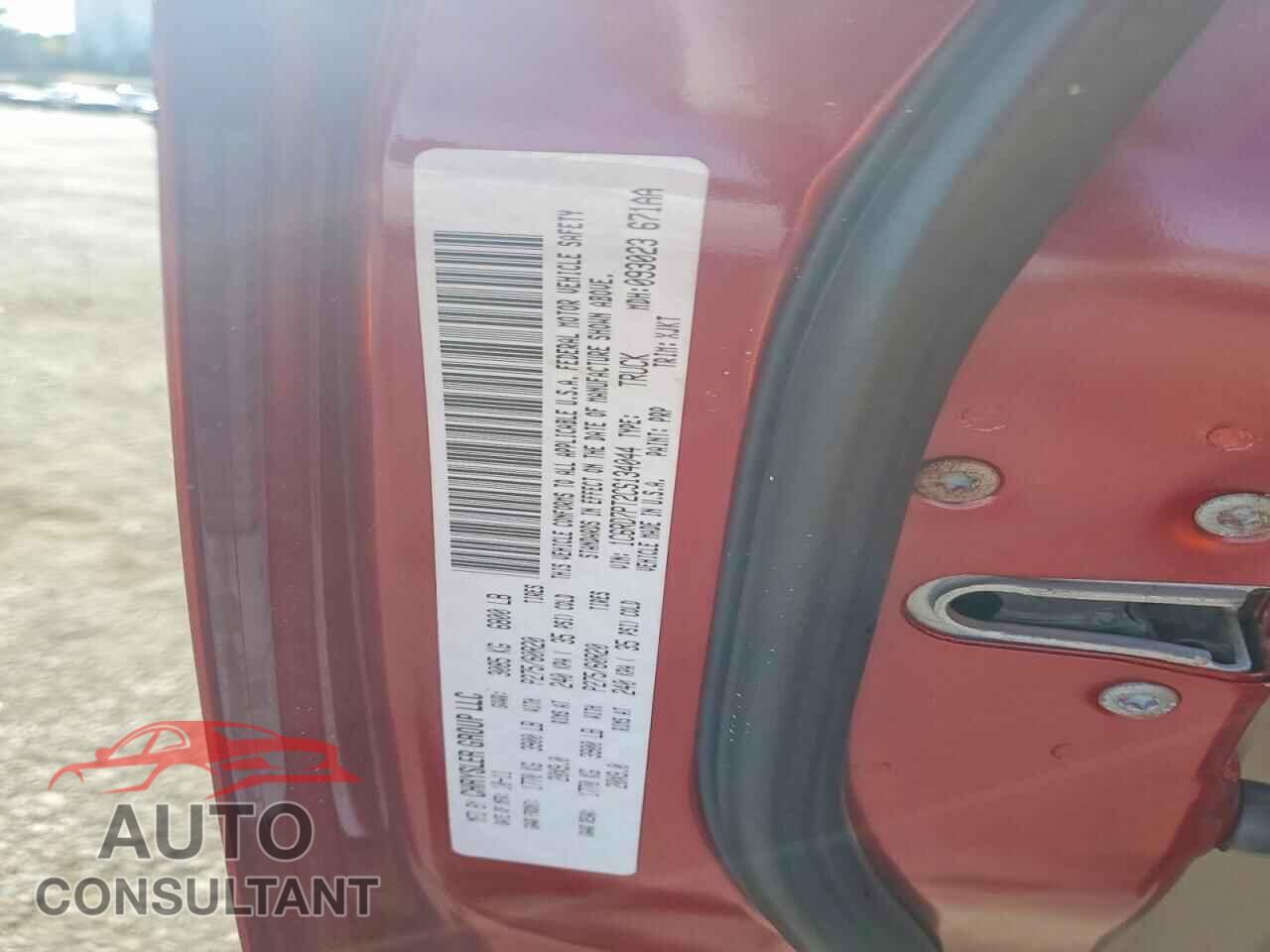 DODGE RAM 1500 2012 - 1C6RD7PT2CS134044