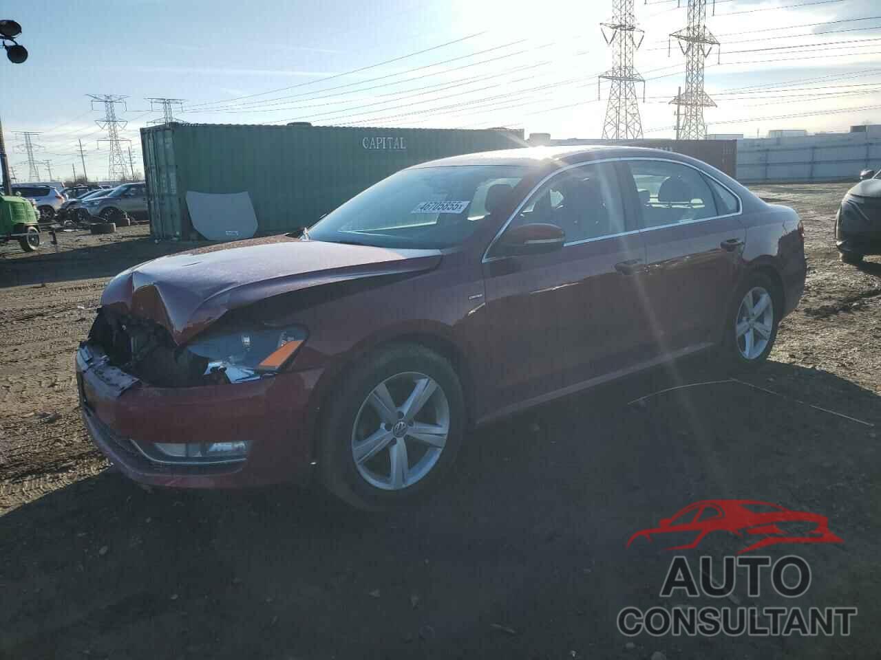 VOLKSWAGEN PASSAT 2015 - 1VWAS7A35FC118355