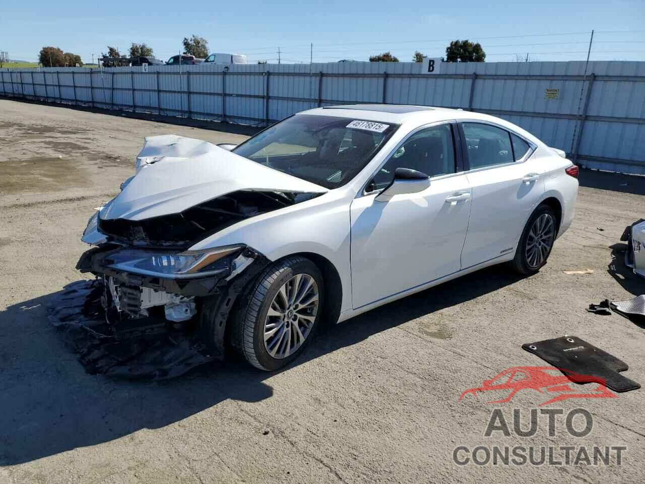 LEXUS ES300 2019 - JTHB21B17K2024414
