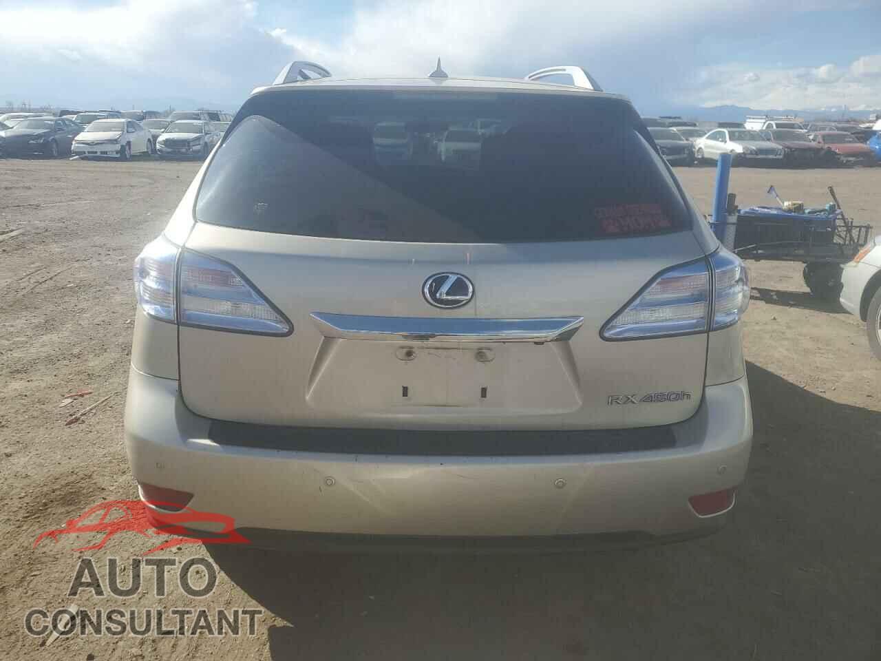 LEXUS RX450 2011 - JTJBC1BA1B2419720