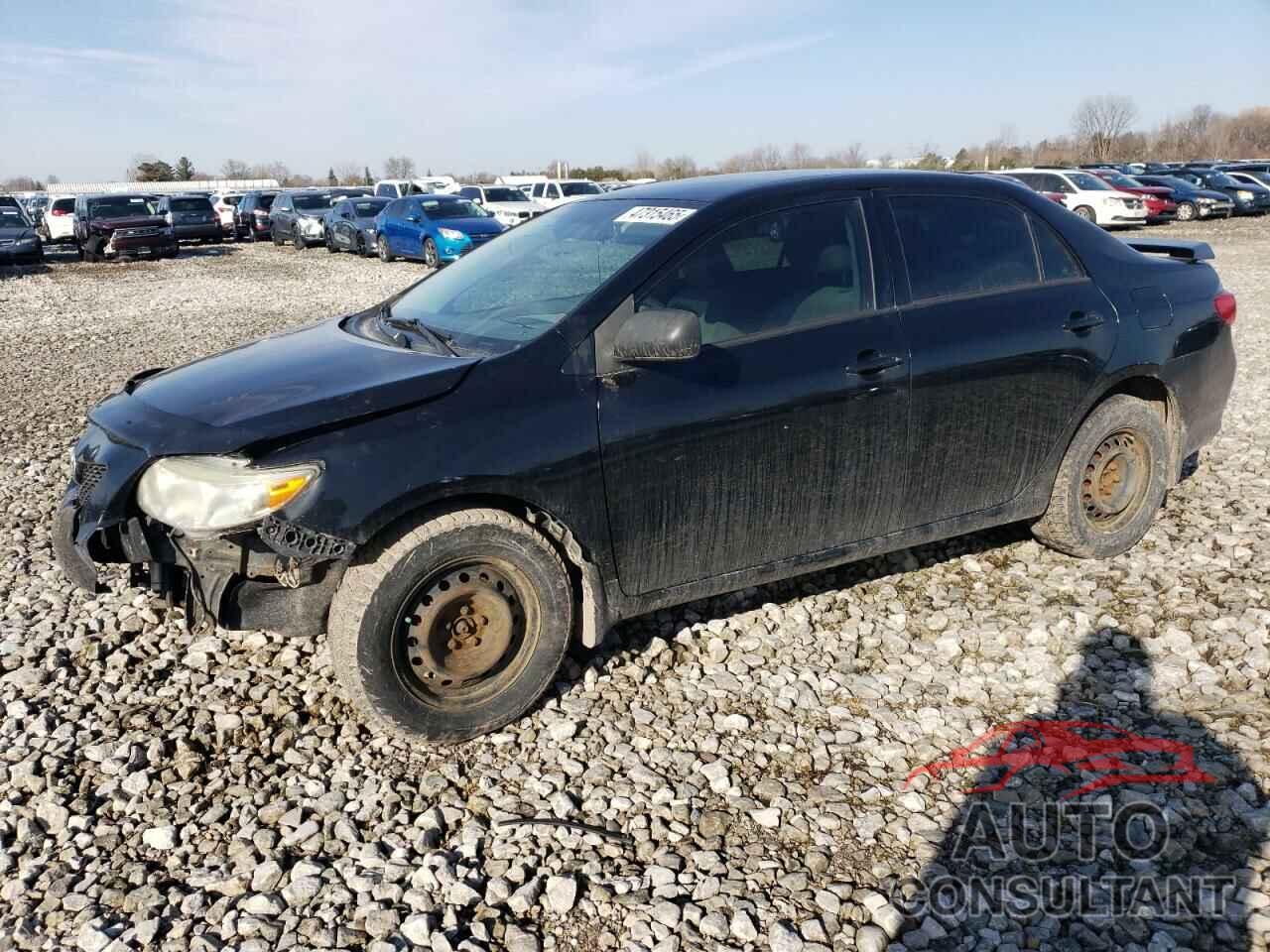 TOYOTA COROLLA 2009 - 2T1BU40E09C131545