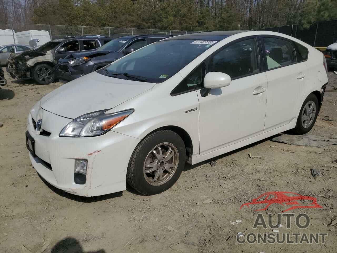 TOYOTA PRIUS 2011 - JTDKN3DU3B1404979