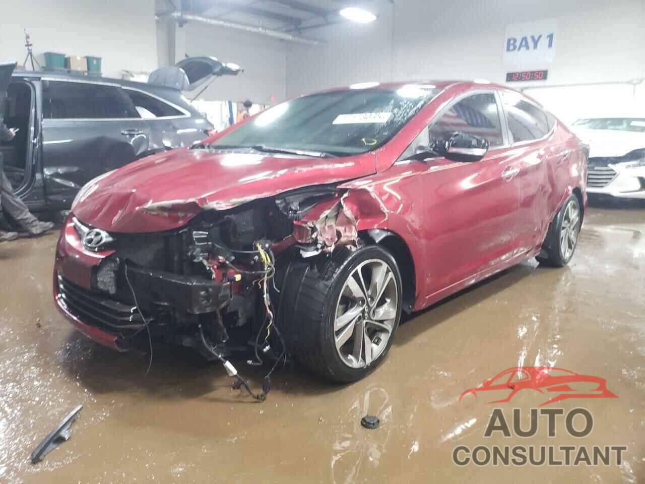 HYUNDAI ELANTRA 2014 - 5NPDH4AE1EH489546