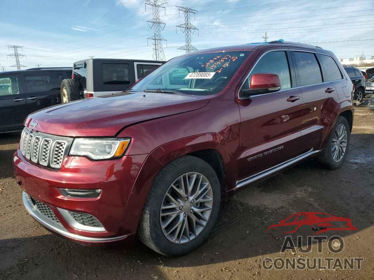 JEEP GRAND CHER 2017 - 1C4RJFJG9HC876319