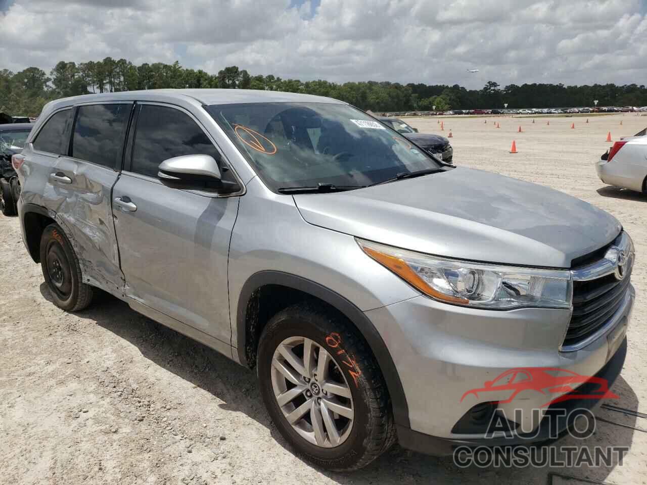 TOYOTA HIGHLANDER 2016 - 5TDZKRFH3GS165941