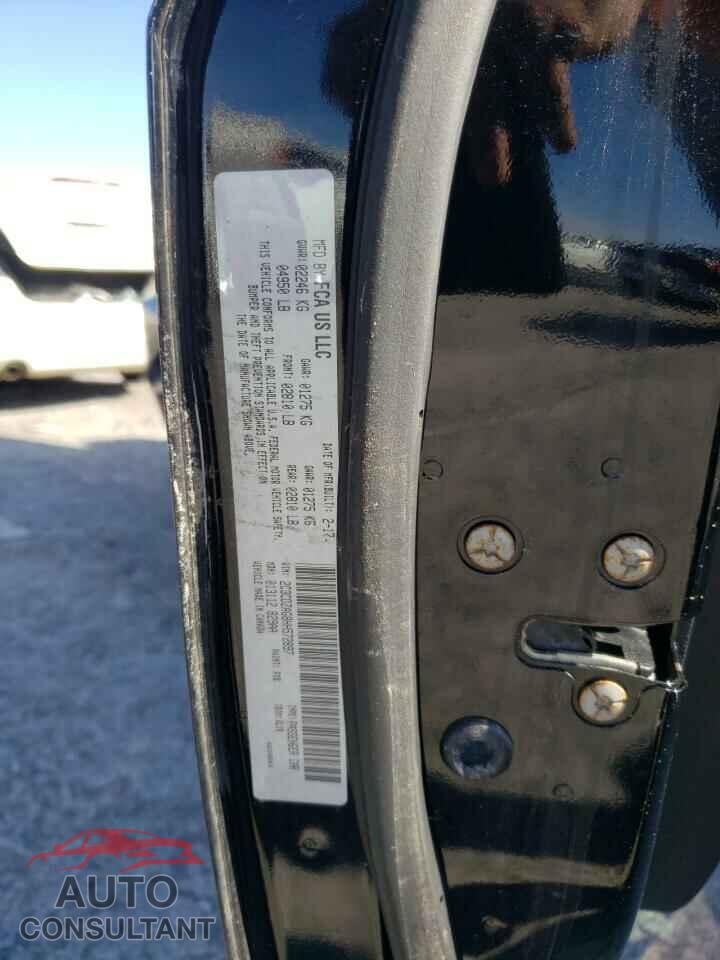 DODGE CHALLENGER 2017 - 2C3CDZAG8HH572897