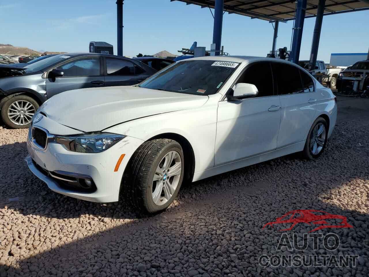 BMW 3 SERIES 2017 - WBA8B9G37HNU56090