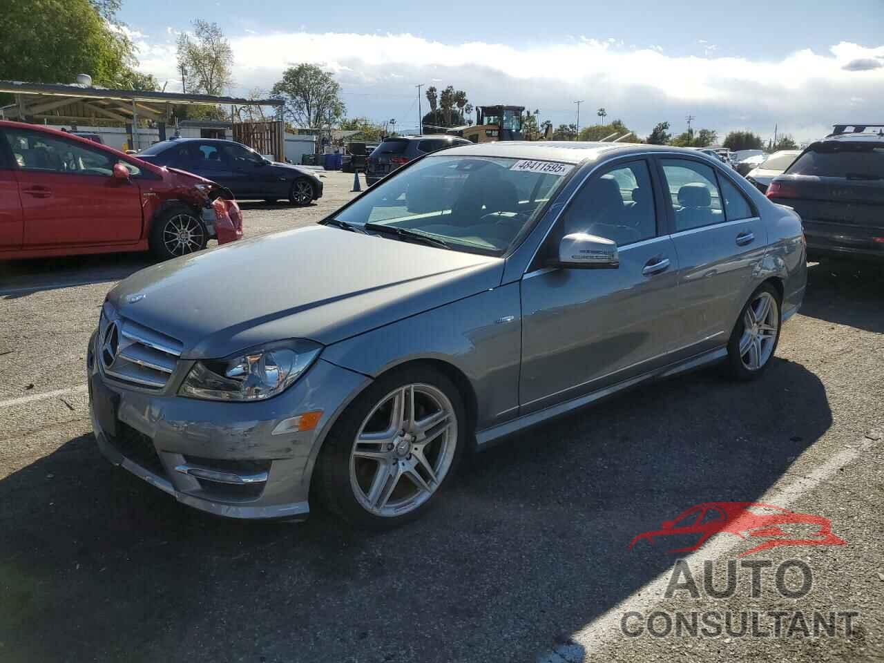MERCEDES-BENZ C-CLASS 2012 - WDDGF5HB0CR208286