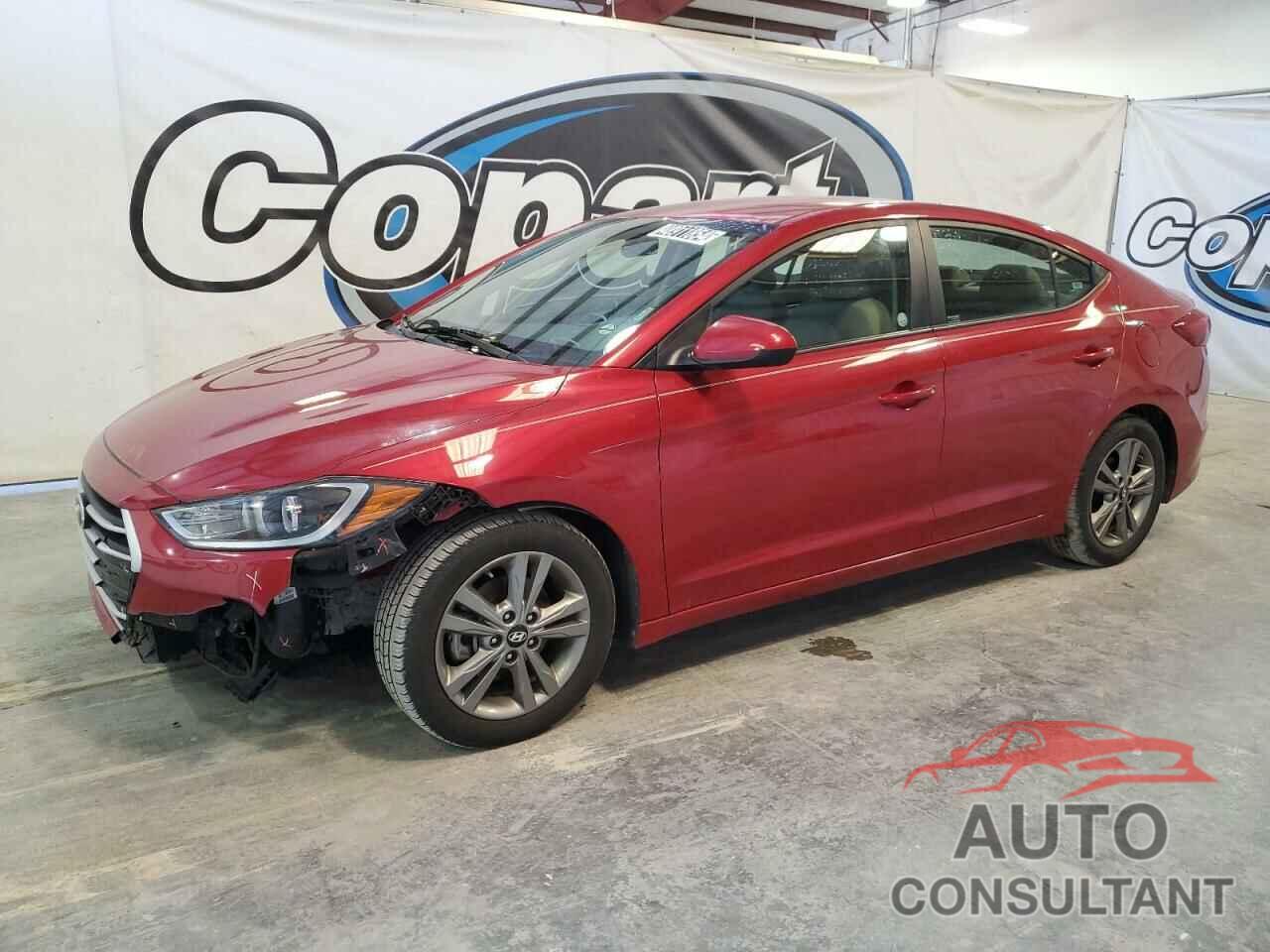 HYUNDAI ELANTRA 2018 - 5NPD84LFXJH354968