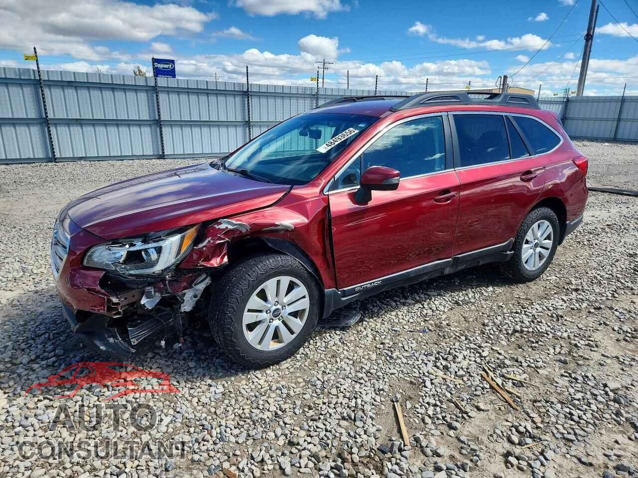 SUBARU OUTBACK 2017 - 4S4BSAFC0H3208704