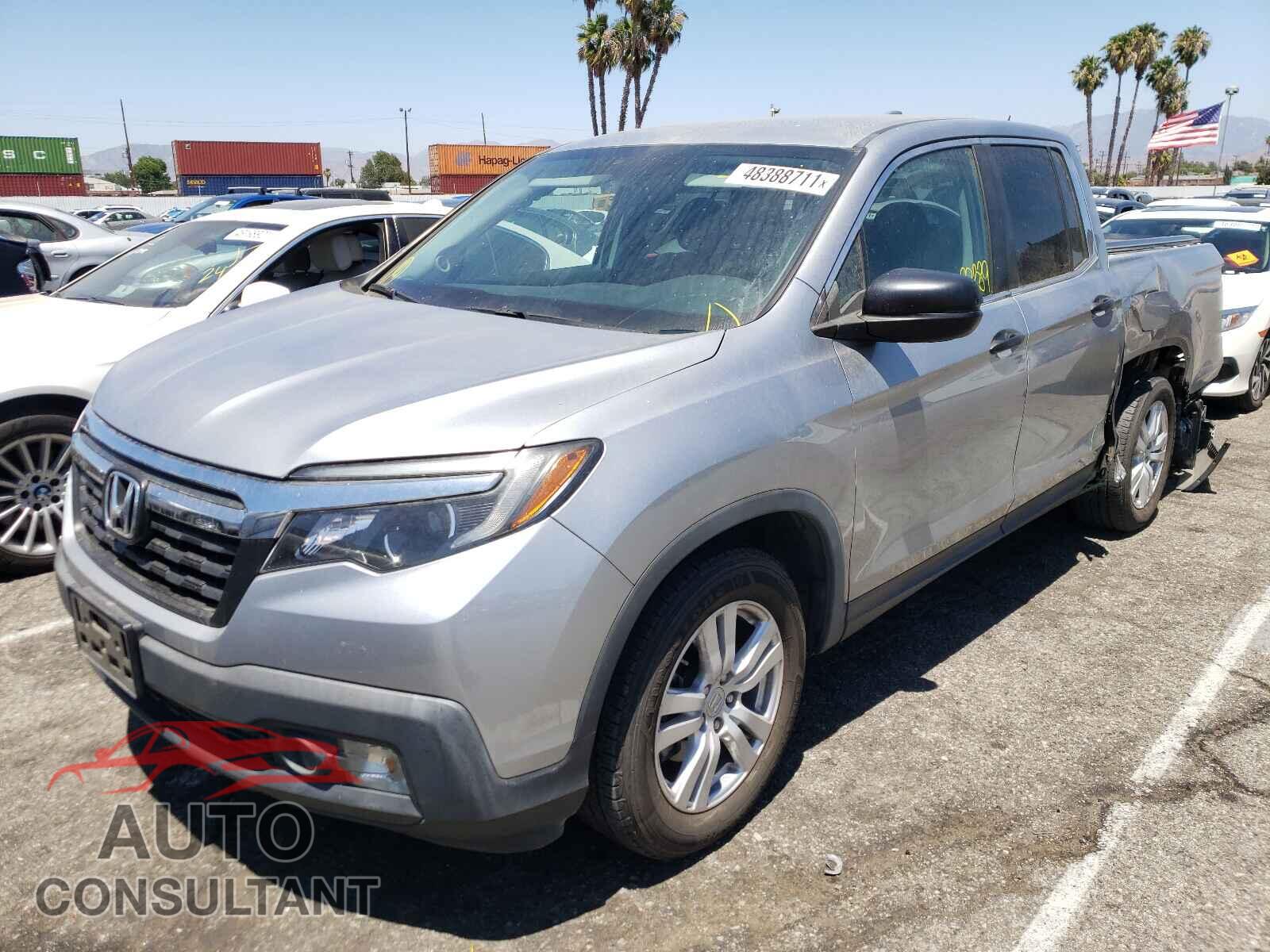 HONDA RIDGELINE 2017 - 5FPYK2F21HB007934