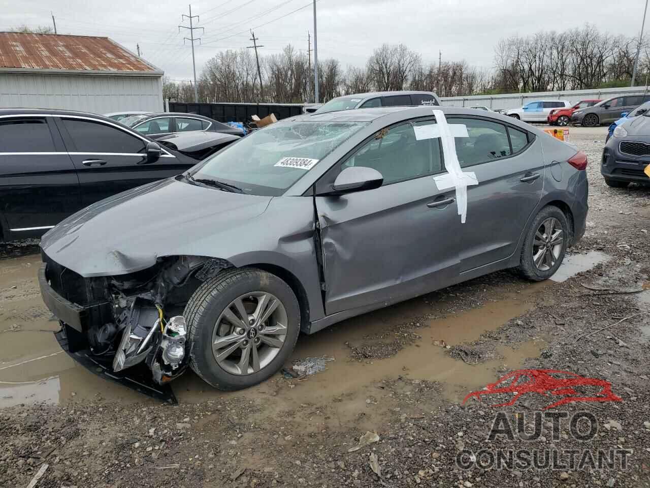 HYUNDAI ELANTRA 2018 - KMHD84LFXJU648484