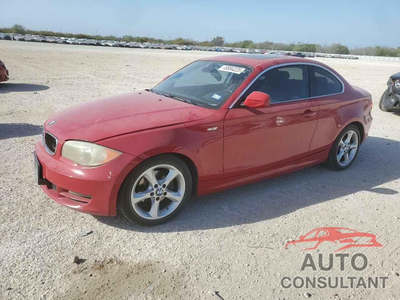BMW 1 SERIES 2011 - WBAUP7C54BVK78853