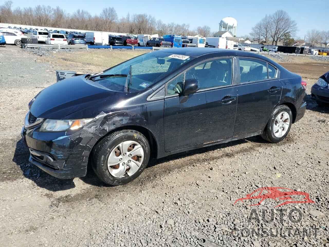 HONDA CIVIC 2013 - 19XFB2F57DE247886