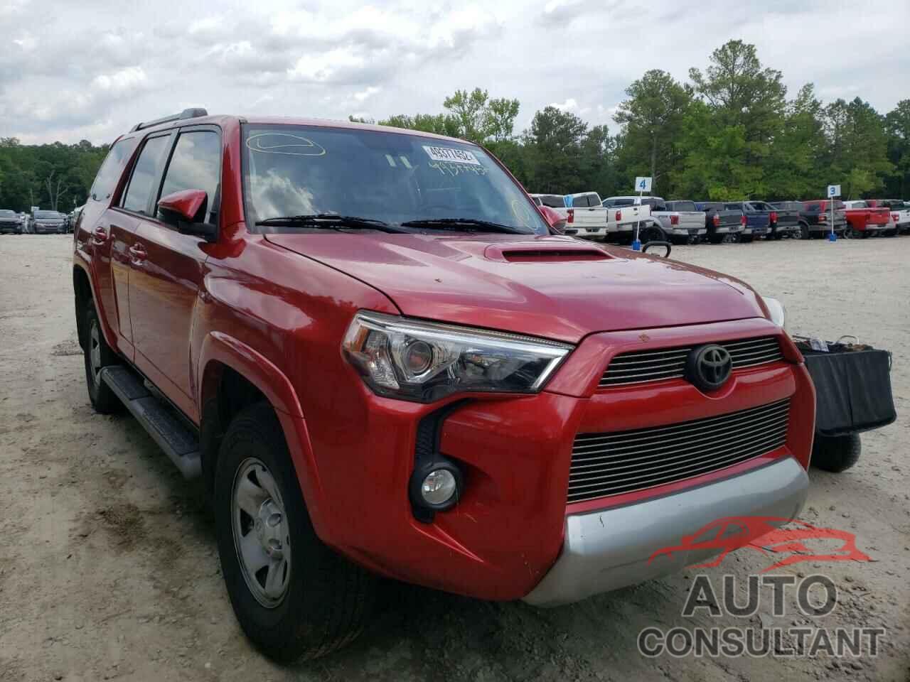 TOYOTA 4RUNNER 2016 - JTEBU5JR0G5324193