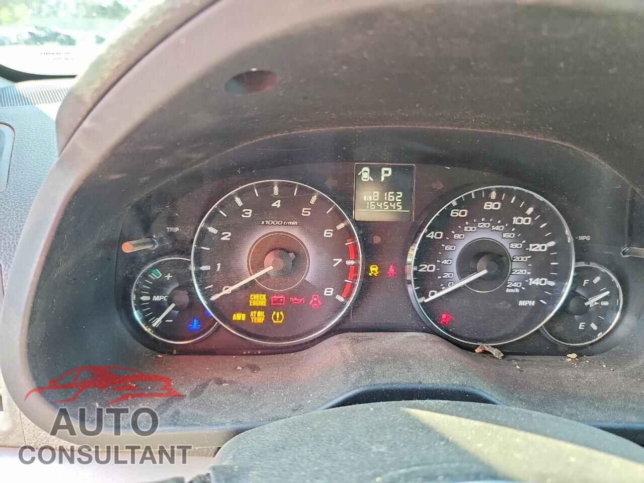 SUBARU OUTBACK 2010 - 4S4BRBGC5A3338385