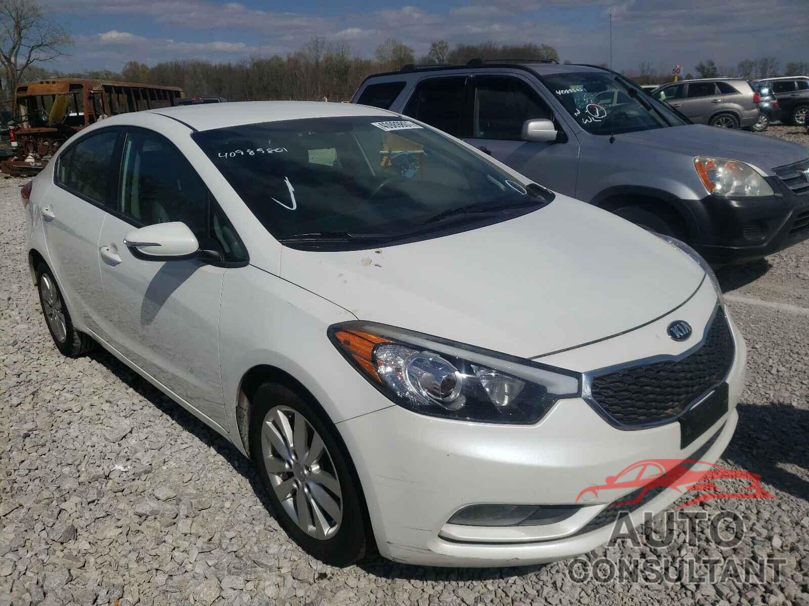 KIA FORTE 2016 - KNAFX4A61G5458205