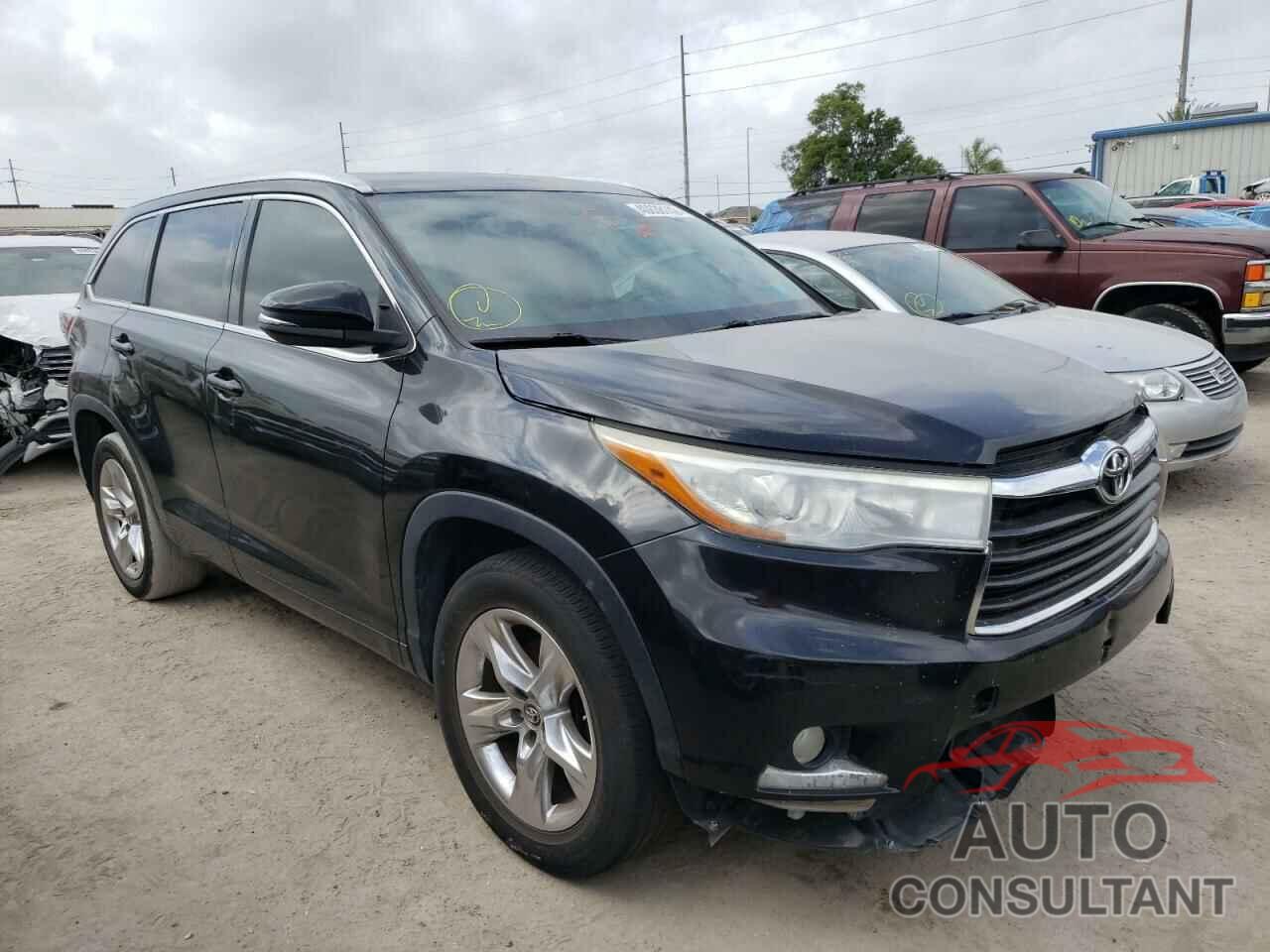 TOYOTA HIGHLANDER 2016 - 5TDYKRFH4GS133138