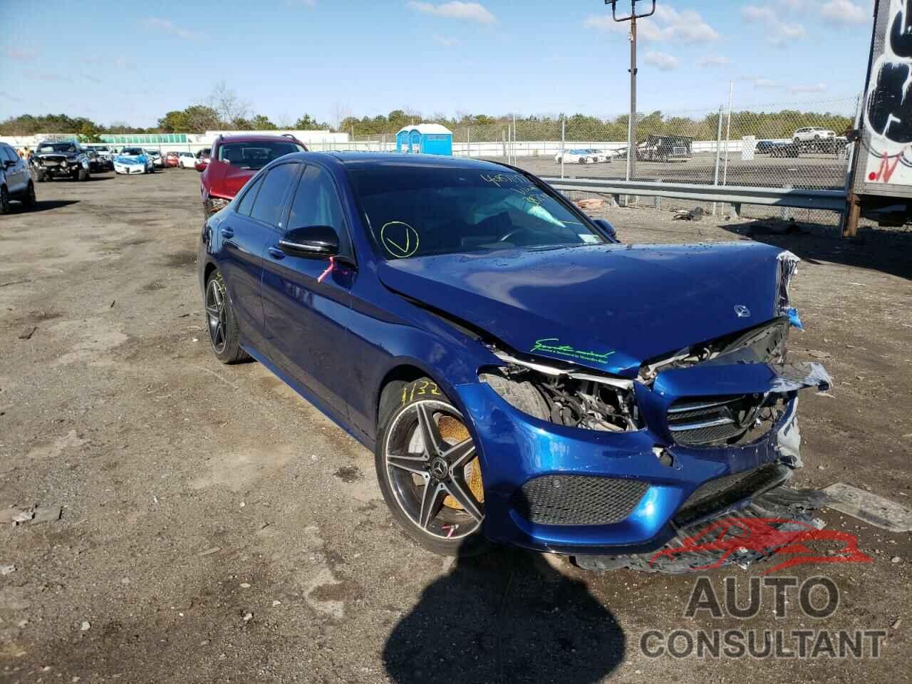 MERCEDES-BENZ C-CLASS 2018 - WDDWF4KB1JR387644