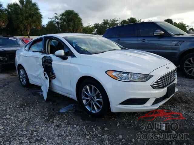 FORD FUSION 2017 - 3FA6P0H71HR404188