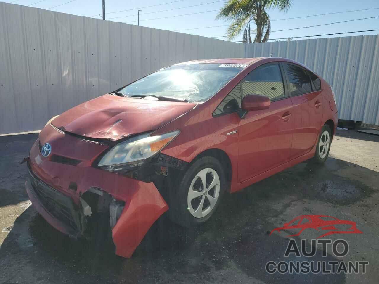 TOYOTA PRIUS 2012 - JTDKN3DU5C5402001