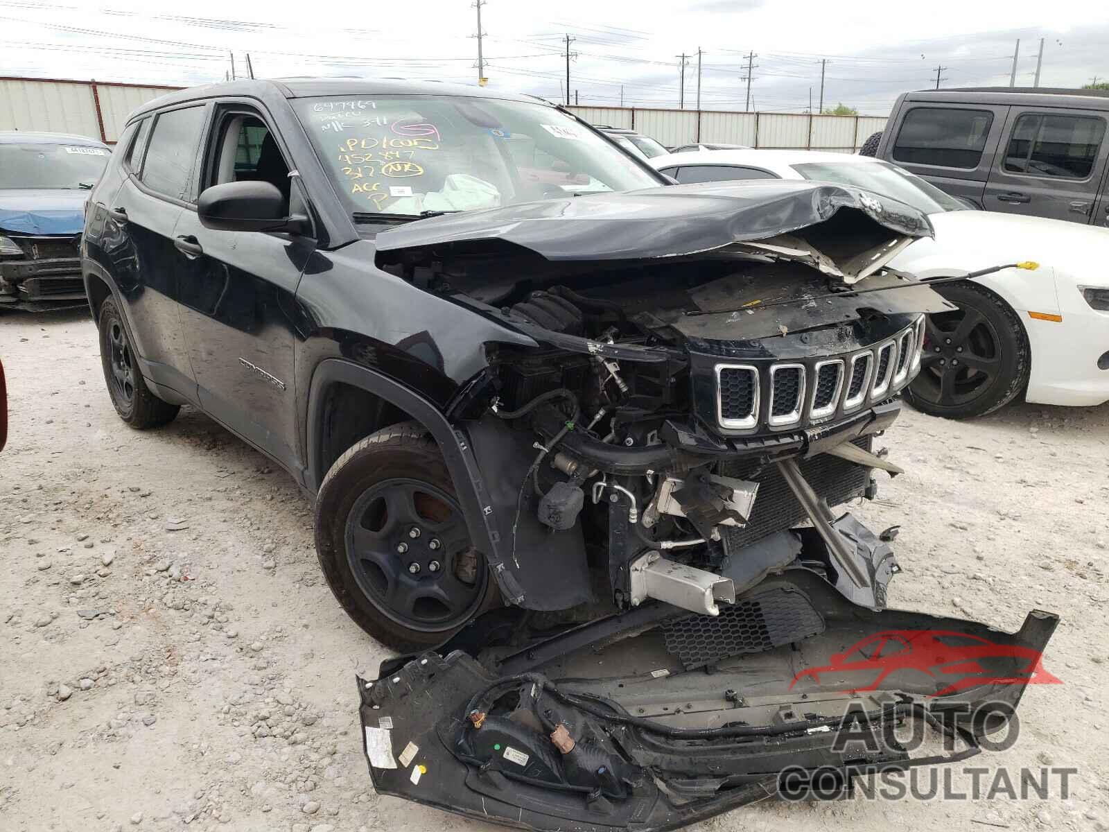 JEEP COMPASS 2017 - 3C4NJCAB4HT647469