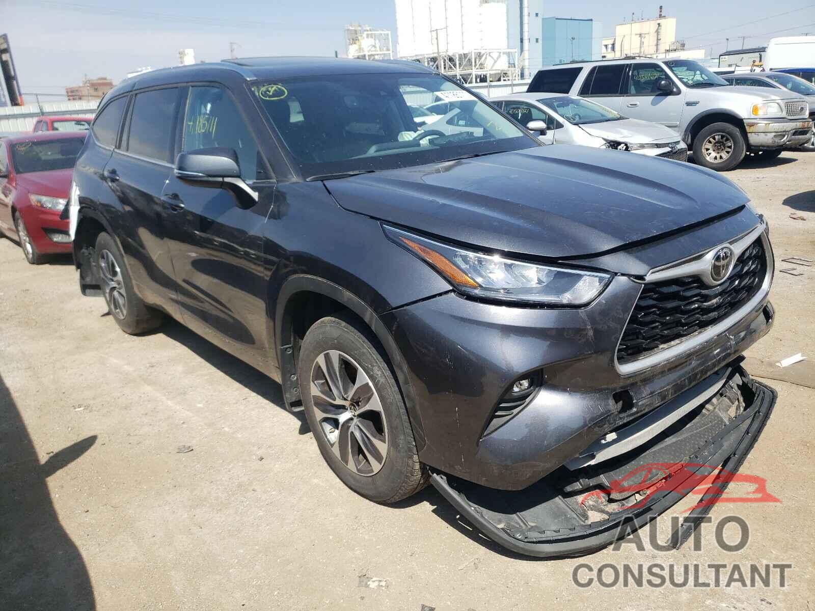 TOYOTA HIGHLANDER 2020 - 5TDGZRBH2LS005634