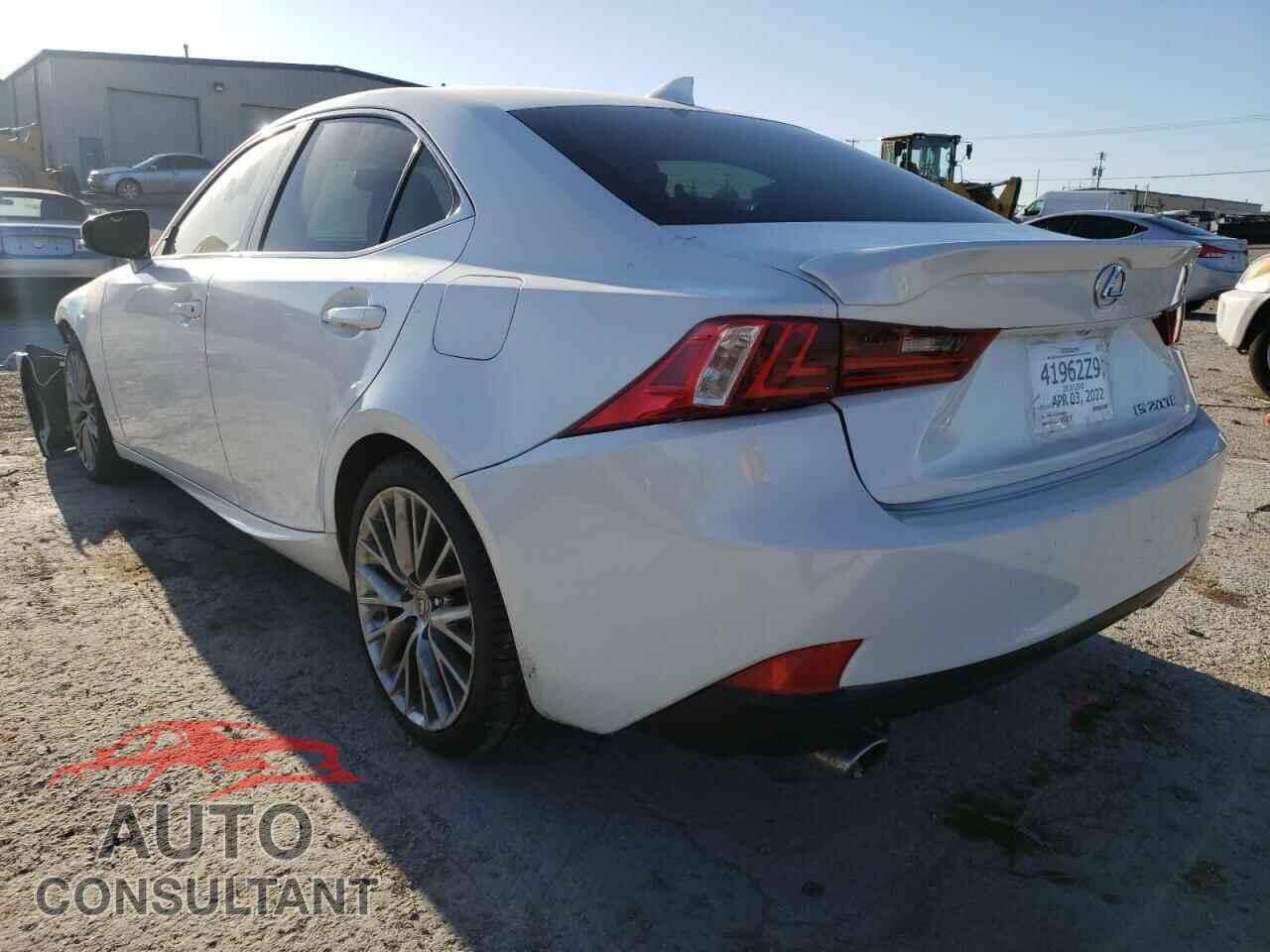 LEXUS IS 2016 - JTHBA1D24G5028516
