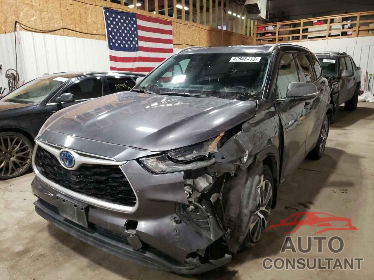 TOYOTA HIGHLANDER 2021 - 5TDGBRCH8MS040098