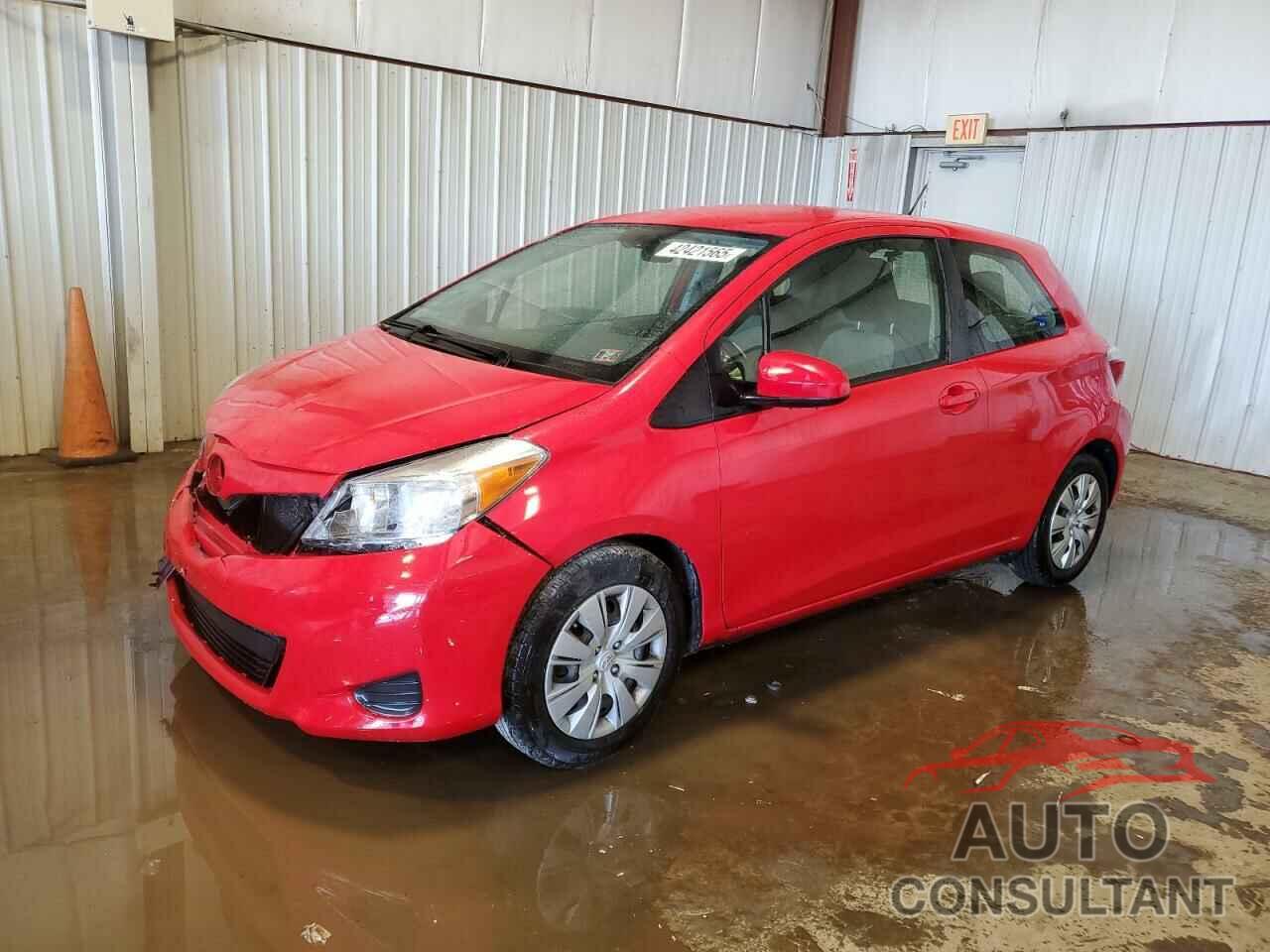 TOYOTA YARIS 2012 - JTDJTUD39CD538555