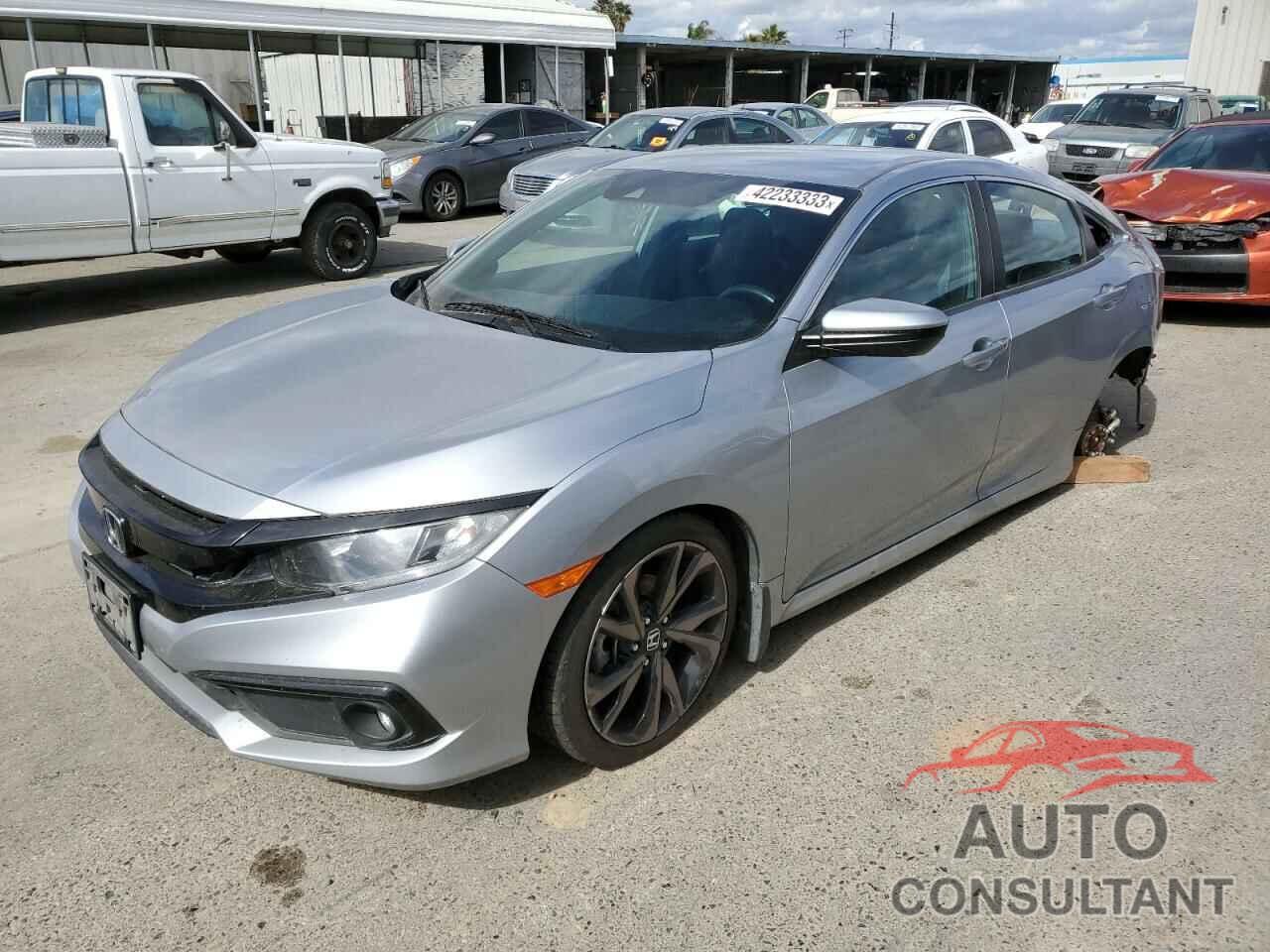 HONDA CIVIC 2019 - 2HGFC2F87KH512381