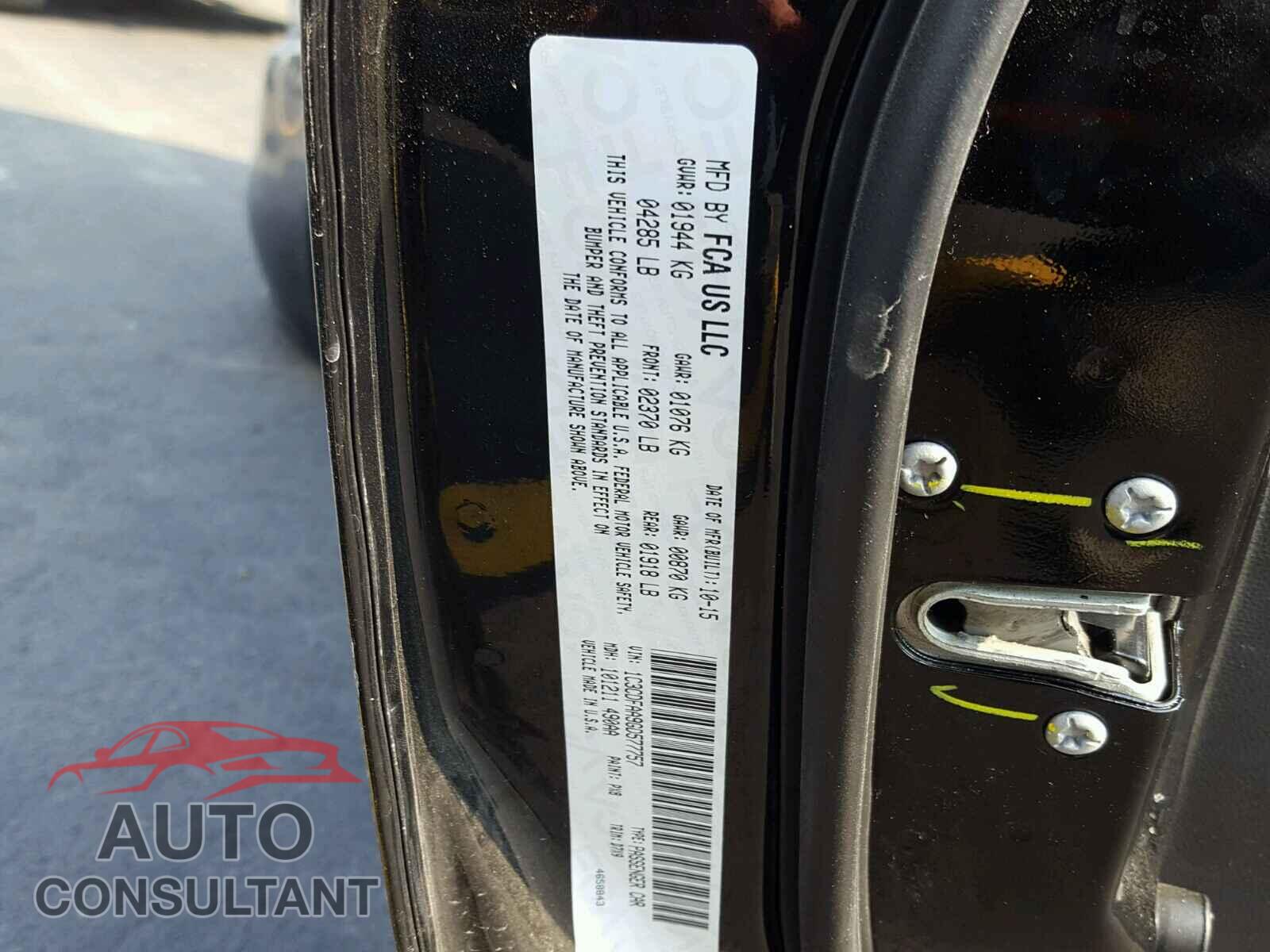 DODGE DART 2016 - 1C3CDFAA9GD577757