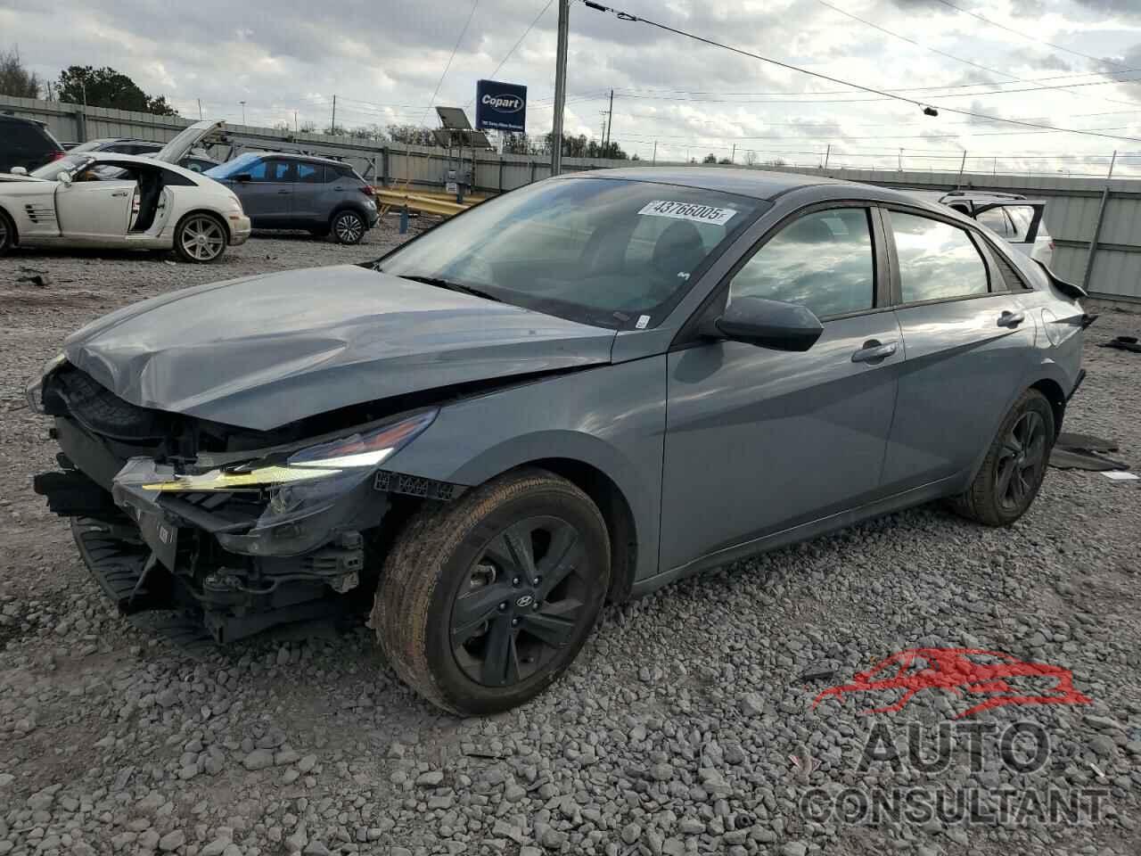 HYUNDAI ELANTRA 2022 - KMHLM4AG1NU336014