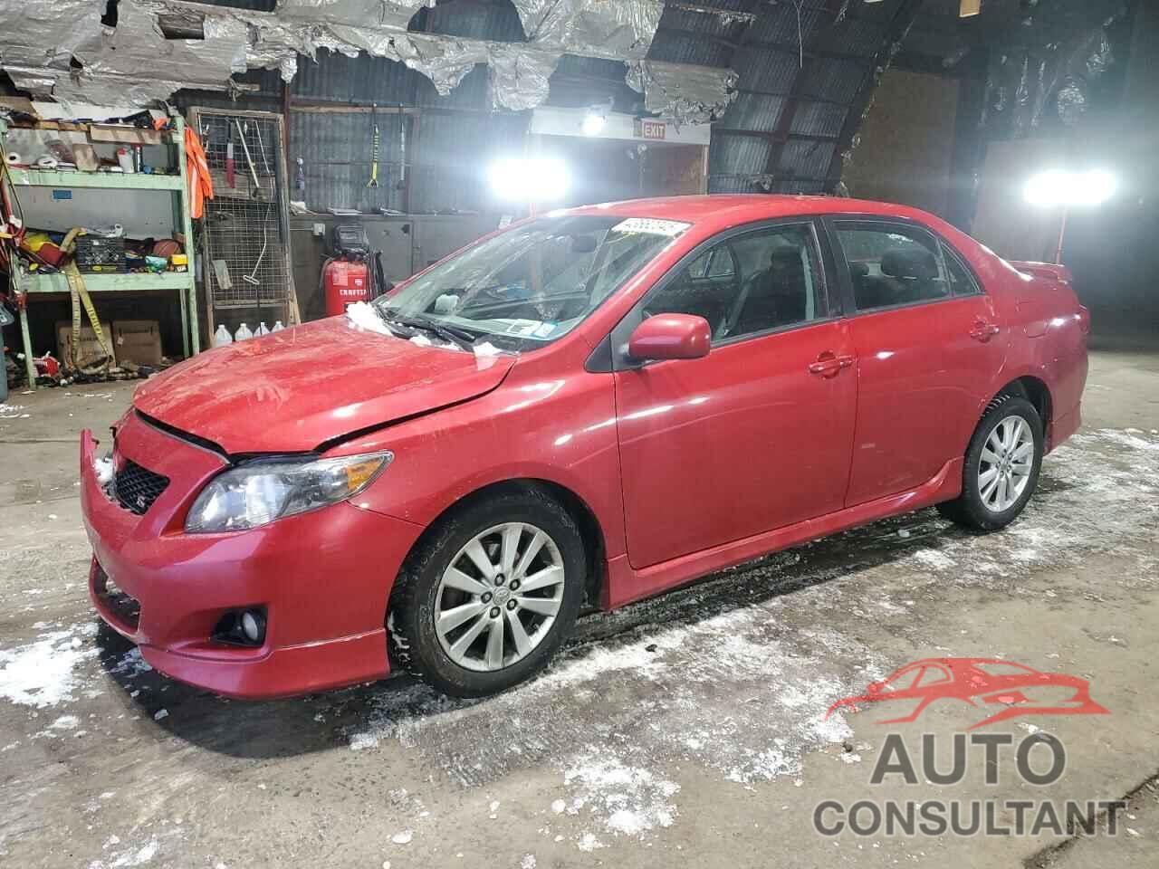 TOYOTA COROLLA 2009 - 1NXBU40E19Z001904
