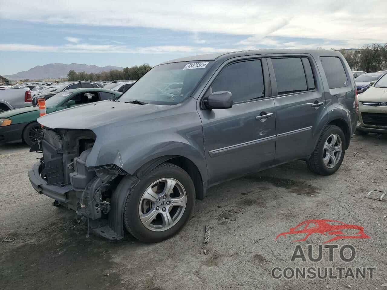 HONDA PILOT 2012 - 5FNYF3H40CB022774