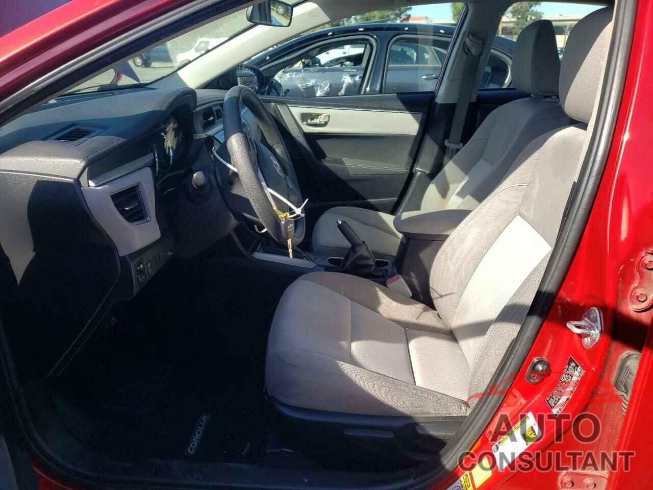 TOYOTA COROLLA 2016 - 5YFBURHE6GP530247