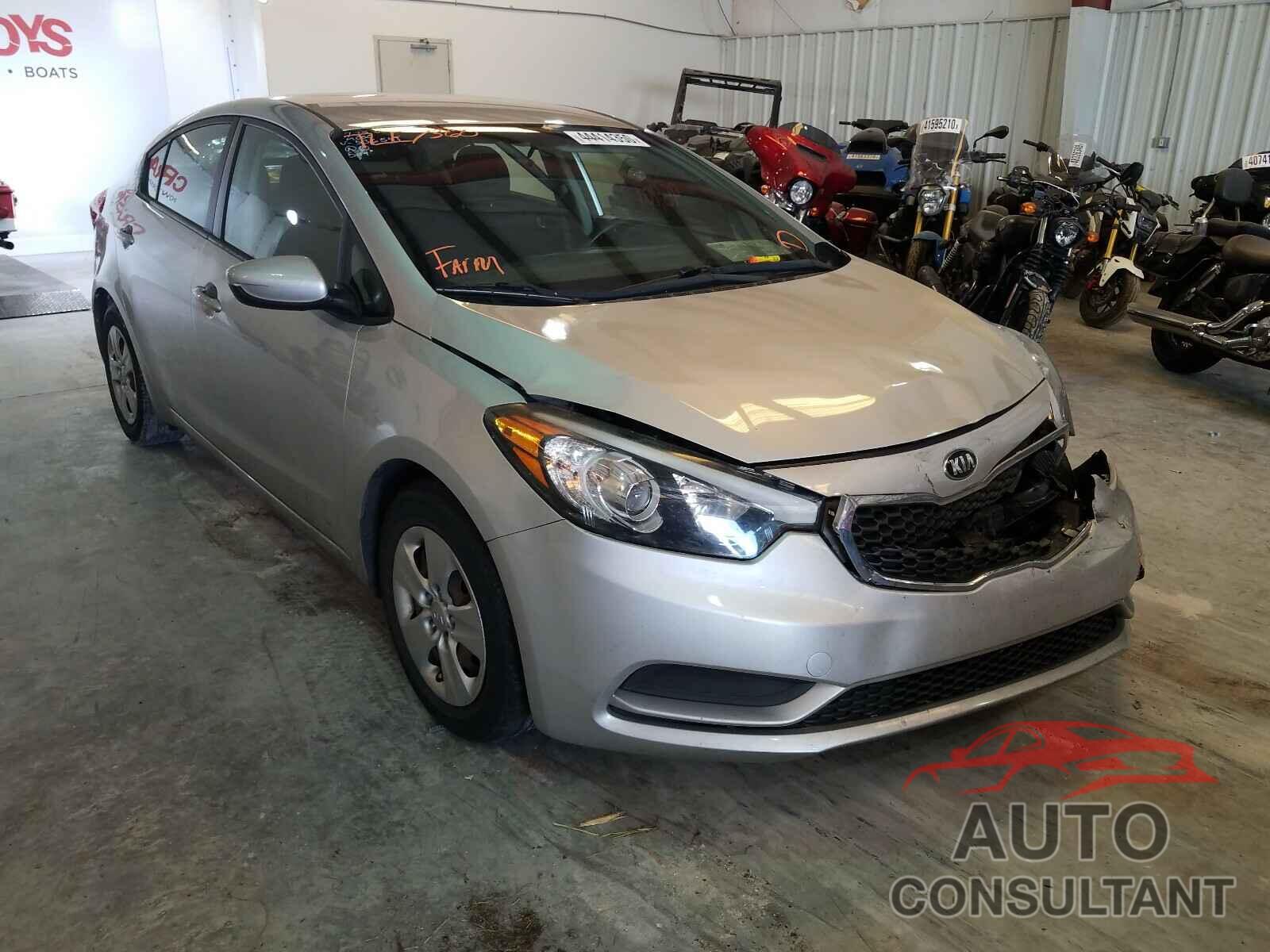 KIA FORTE 2016 - KNAFK4A68G5536543