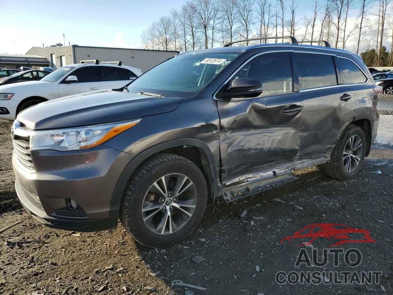 TOYOTA HIGHLANDER 2016 - 5TDJKRFH1GS328874