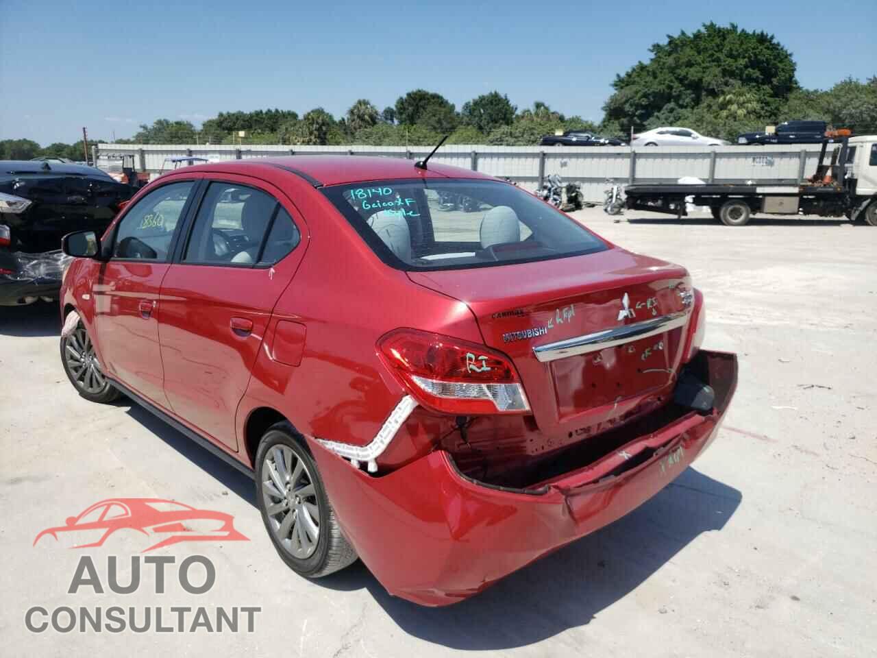MITSUBISHI MIRAGE 2019 - ML32F3FJ9KHF06865