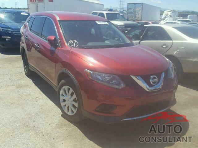 NISSAN ROGUE S 2016 - 5N1AT2MN6GC893308