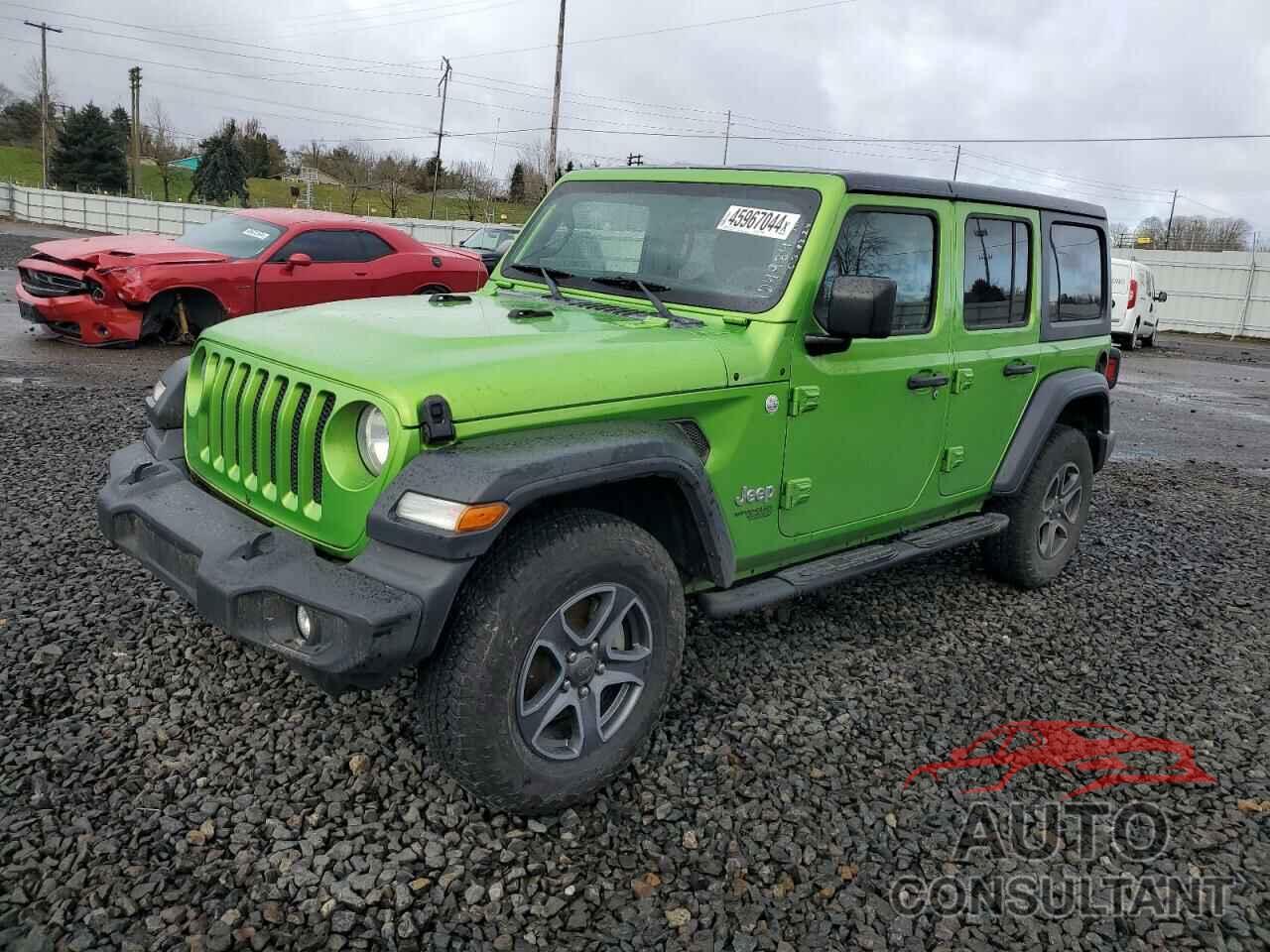 JEEP WRANGLER 2018 - 1C4HJXDG3JW272010