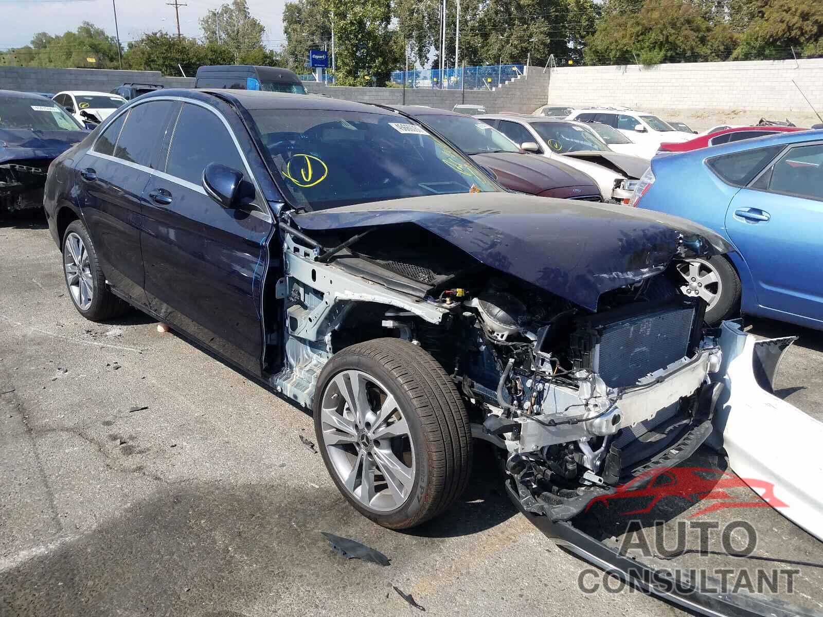 MERCEDES-BENZ C-CLASS 2019 - 55SWF8EB5KU315817