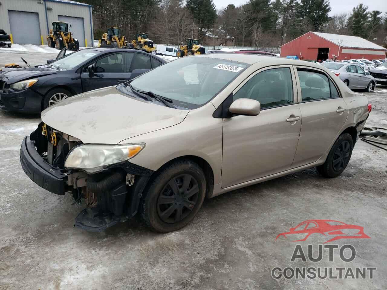 TOYOTA COROLLA 2010 - 1NXBU4EE0AZ201136