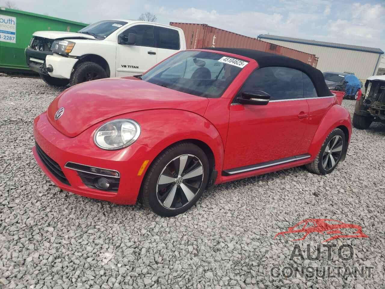 VOLKSWAGEN BEETLE 2013 - 3VW8T7AT9DM819763