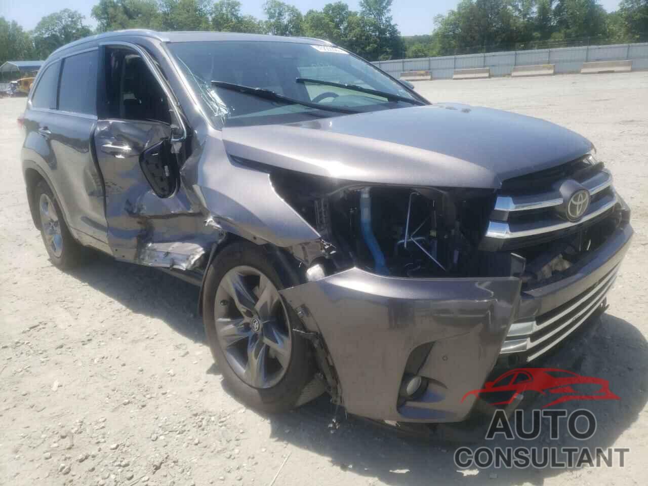 TOYOTA HIGHLANDER 2017 - 5TDDZRFH5HS407927